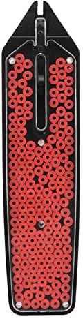 Tennis Cross String Saver, Tourna Cross Replacement String Saver, Tennis String Saver per Racchetta da Badminton, Racchetta da Tennis, Racchetta da Squash (Rosso)