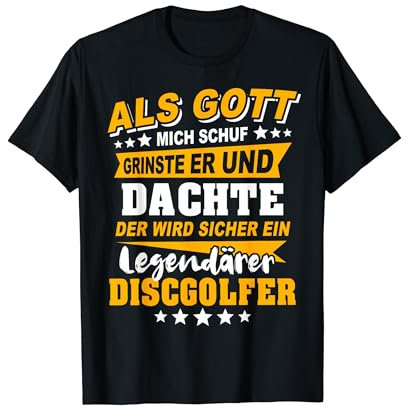 Discgolf Spruch Discgolfer T-Shirt