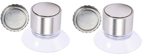 PRETYZOOM 2sets Portasapone Magnetico Inossidabile Per Doccia Supporto Per Sapone Da Parete Con Design Elegante e Funzione Di Asciugatura Naturale Per Bagni e Cucine