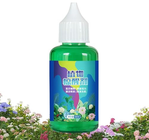Flüssigdünger für Zimmerpflanzen,konzentrierter Pflanzendünger | Konzentriertes Mehrzweck-Pflanzenfutter | Flüssige Pflanzenernährung, 50 ml, Dünger steigert das Wachstum von Zimmer- und Außenpflanzen