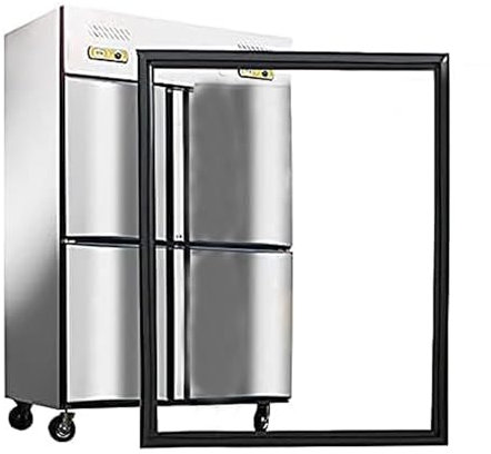 NBEST Sello magnético para Puerta de frigorífico y congelador Fridge Freezer magnética Junta para Puerta,Varios tamaños Personalizados,Negro