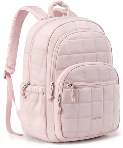bagsmart College Backpack for Women, 15.6 Laptop Bookbag