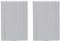 VacuValve - Enchufe rectangular para aspiradora central, 90 x 135 mm, 2 pines de contacto, apertura de 36-38 mm (blanco 2X)