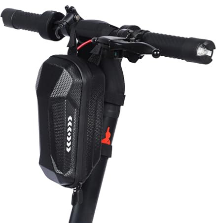 Borsa Monopattino Elettrico 2L – Borsa EVA Impermeabile da Manubrio con Ampia Apertura e Antiurto – Accessori per Monopattino Elettrico e E-Scooter