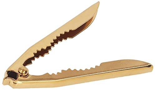 Generic Sturberny Inossidabile Acciaio Inossidabile, Manico Non Slip, Design a Risparmio di Sforzo con Schiaccianoci di Noce, Colore Oro, per Pesce
