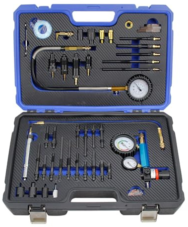 Kuntech Universal Diesel & Petrol Engine Cylinder Compression Tester Kit