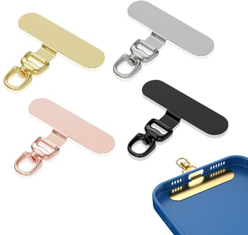 Enganche Movil, 4PCS Parche De Metal De Acero Inoxidable para Teléfono