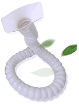 JXYQ Brazo Flexible Industrial de extracción de Humos con Juntas giratorias universales, para Estaciones de Soldadura, posicionamiento Manos Libres (Leche, 7,5 x 160 cm/3 x 63)