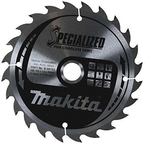 Makita B-33663 Specialized Blade for Cordless Saws 190x20x40T