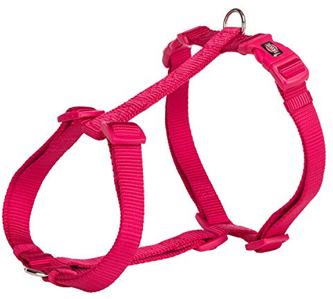 TRIXIE Hundegeschirr Rosa XS, S Einfach Stufenlos verstellbarer Gurt Flexibler, verstellbarer Bauchgurt