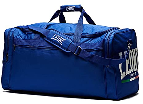 Leone1947 Sporttasche Training Bag Blau - Große Sporttasche Trainingstasche Gym Tasche für Kampfsport Fitness Boxen Muay Thai Fitness