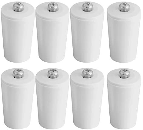iTauyees 8 Pièces butée d’arrêt, butée de volet roulant, butée pour stores enroulables en plastique, capuchons en plastique, 40 mm
