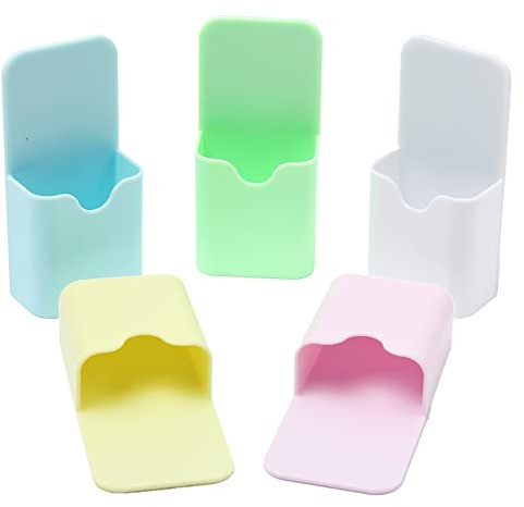 Keboyoe 5 Stück Magnetisch Marker Halter Magnet Ablage Whiteboard Magnetischer Stifthalter Magnetisch Markerhalterung füR Whiteboard KüHlschrank SchließFach Zuhause Schule BüRo