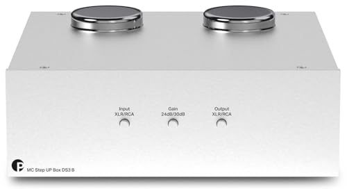 Pro-Ject Audio Systems Pro-Ject MC Step Up Box DS3 B, Symmetrischer Step-up Transformator (Silber) SU Box DS3 si