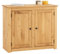 IDIMEX Cancun, credenza a 2 ante in legno, con 3 ripiani interni, in legno di pino massiccio