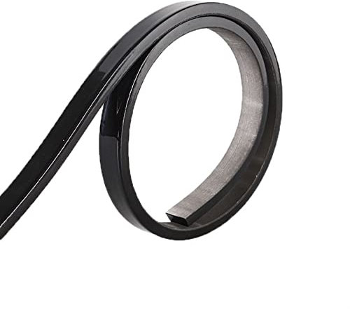Nero Flexible Eckleiste zum Abziehen und Aufkleben, für Zuhause, Wand, Decke, Fliesen, Sockelleiste und Laminatboden, 5 m Länge, 1,5 cm Breite