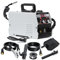 funrautz Poste à Souder MIG Multifonctionnel, Puissant et Portable, Affichage Numérique LED, Soudage MIG/TIG/ARC, Sans Gaz, Idéal pour Acier et Aluminium, Soudeuse Inverter pour Ateliers et Bricol