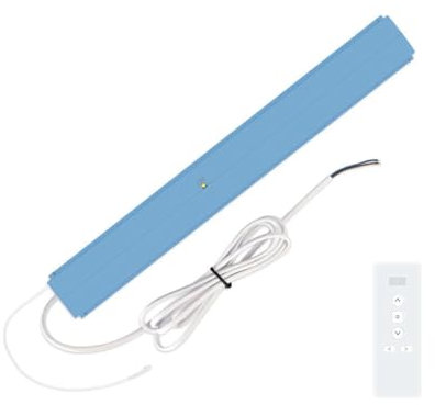 Gvvsjgdbis Blinds Motor Smart Voice-Controllable Roller Shade Blinds Motor with 9-Way Remote Control for Roman, Pleated Shades Tuya Zigbee