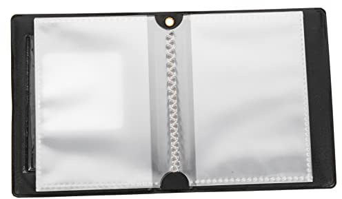 GOOHOCHY Album Fotografico Mini Pagine Trasparenti Per Conservare Foto Cartoline E Altri Oggetti Da Collezione in Sicurezza