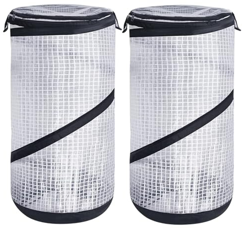 Genérico Protección Invernal para Plantas De Exterior - Cubierta Antihielo para Plantas De Jardín 2 Piezas - Cubierta De Invierno Portátil para Flores - para Jardín Invernadero Patio Balcón