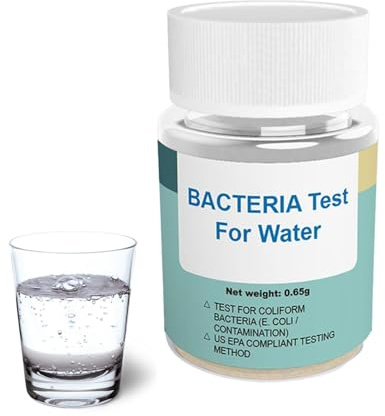 Kit de test d'eau pour piscine et puits - Outil de test d'eau de haute précision | Tap Drinking River Lake Water Analysis Kit Portable Précis pour les tests à domicile Sûr Outil de mesure fiable