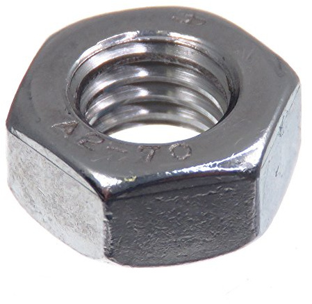 Ecrou SECCARO M8, acier inoxydable V2A VA A2, DIN 934 / ISO 4032, six pans, 20 pièces