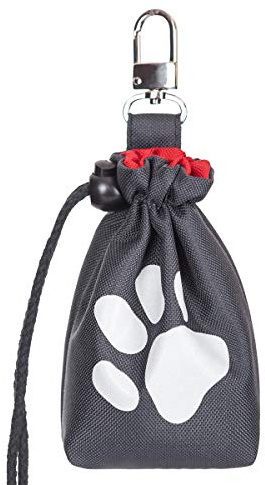 millybo Leckerlitasche Futterbeutel Futtertasche für Hunde Leckerlies Leckerlibeutel Snack Bag Tasche fürs Training (Graphite)