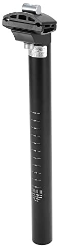 X AUTOHAUX 27.2x300mm Bicycle Seat Post Aluminum Alloy Adjustable with Clamp