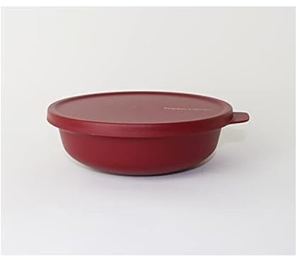 TUPPERWARE Aloha 450ml Weinrot Schüssel Servieren Servierschüssel Salatschüssel