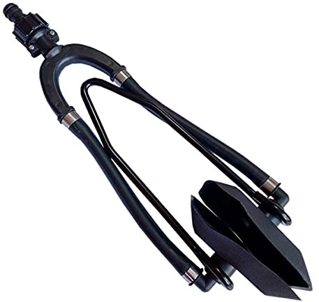 Enjuague universal para motor marino Motor fuera de borda Enjuague para motor fácil de conectar Enjuague para motor de doble flujo, accesorio para barco marino