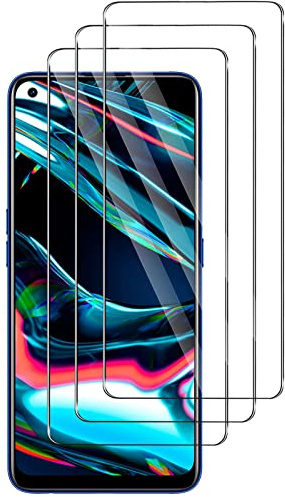 QJOY Protector de Pantalla Compatible con OnePlus 8 Pro,[Resistente a Rayones,Alta Definición,Sin Burbujas], [3 Piezas] Protector de Vidrio Templado para OnePlus 8 Pro