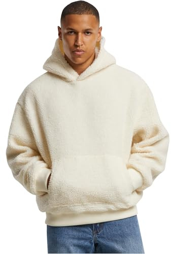 Urban Classics Oversized Teddy Hoody whitesand, XL