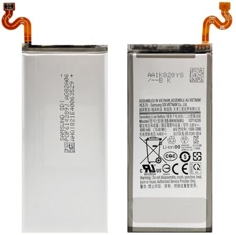 Replacement Battery for Samsung EB-BN965ABU Compatible with Galaxy Note 9 SM-N960F DuoS