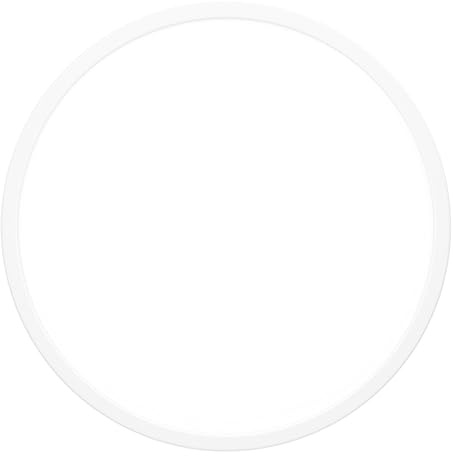 EGLO LED Deckenleuchte Fueva 6, runde Deckenlampe | Aufbaulampe aus Kunststoff in Weiß, Deckenbeleuchtung warmweiß-kaltweiß, ⌀ 39 cm