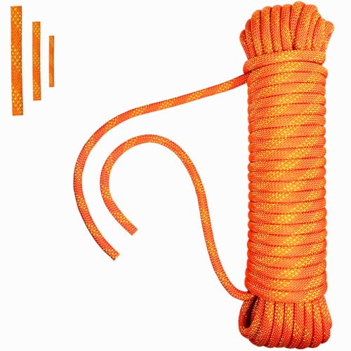 Tread Star rep 12 mm – 10 m, klätterrep, fartygsrep, ankarrep, båtrep, simrep, träd, gungrep, statiskt repreprepreprep, lina nylonrep för båtsport (12 mm – 10 m)