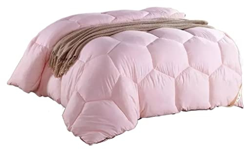 UPLKECNZD Coperta Invernale in Fibra di Piumino D'Oca, trapunte in Piuma per Letto King Size e Queen Size