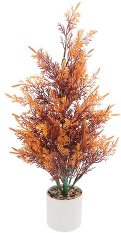 BESTOYARD Künstliche Kiefernzypressen Als Kleine Künstliche Pflanzen Als Herbstblumen Oder Herbstpflanzenstiele Für Vase Und Garten Weihnachtskieferndekoration