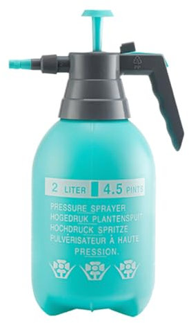 Pulverizador de gatillo manual, pulverizador de bomba, botella de agua a prueba de fugas, resistente y resistente, multiusos, 13 x 31 cm, para césped y jardín