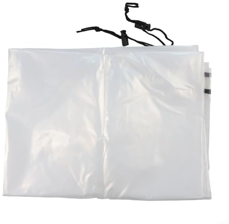 Yhenlovtt Custodia protettiva antigelo per piante, pellicola trasparente in PE per vasi da fiori, serre, giardini d'inverno, protezione dal gelo, da 60 x 80 cm a 140 x 200 cm (120 x 180 cm)