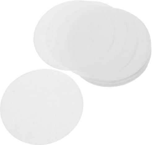 LALAFINA Filtri di Carta Rotondi Filtro Usa e Getta 100 per Caffè Espresso Bianco 58mm Accessori per Macchina da Caffè Prolunga Durata Riduce Schizzi
