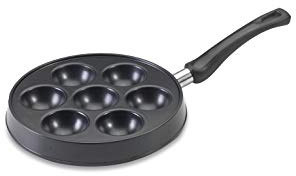 Nordic Ware Danish Ebelskiver Pan,Black 16.00 x 9.63 x 2.38 Inches