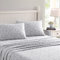 Laura Ashley Home - Set di biancheria da letto in flanella di cotone, spazzolato per una maggiore morbidezza e comfort (Crestwood, Full)