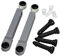 LUTH Premium Profi Parts Juego de amortiguadores 100N con Perno Compatible con AEG Elektrolux 4071361473 para Lavadora 2 Piezas