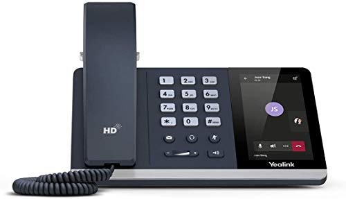 Yealink T55A HD Skype for Business Smart Business Corded IP Phone Compatible with Microsoft Teams - Black