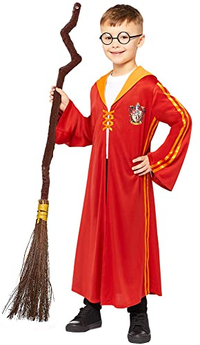 (PKT) (9912459) Child Boys Gryffindor Quidditch Robe (10-12yr)