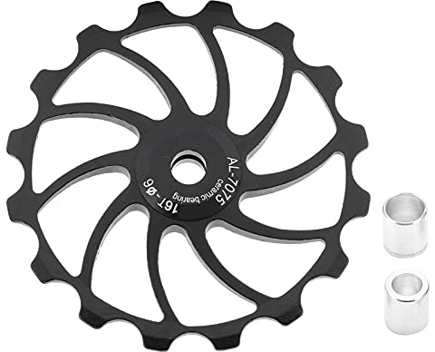 Fahrrad Schaltwerk Riemenscheibe, Alu, Ceramic Lager, leichte und langlebig für Rennr?der, MTB, Stadt, Falts Fahrrad