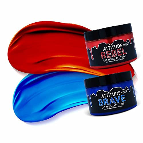 Attitude Hair Dye Haarfärbemittel Semipermanenter Haarfarbstoff HARLEY Duo Mehrfarben