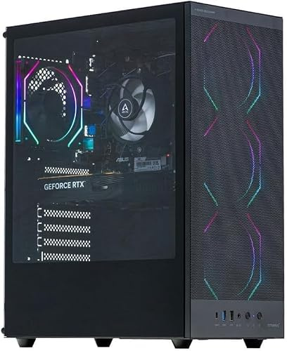 Veno Scorp Budget Gaming PC, Intel Core i3, 8GB RAM, GTX 750 4GB | 500GB HDD, 22 Monitor, Vortex ARGB Gaming Case, Windows 11, Dual-Monitor Support, 6 USB 2.0 Ports