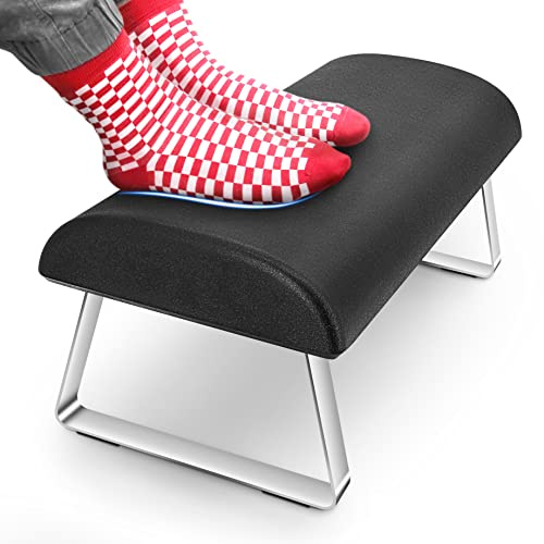 Repose-pieds de Bureau, Repose Pieds Luxueux, Repose Pieds Ergonomiques our le Tourisme de Bureau à Domicile, Noir