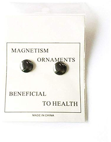 Magnetische Ohrringe, Magnetische Gesundheitswesen, Ohrring, Acupoints, Gewichtsverlust, Massage, Entspannung, Akupunktur, Magnetfeldtherapie, Ohrnägel, 1 Paar
